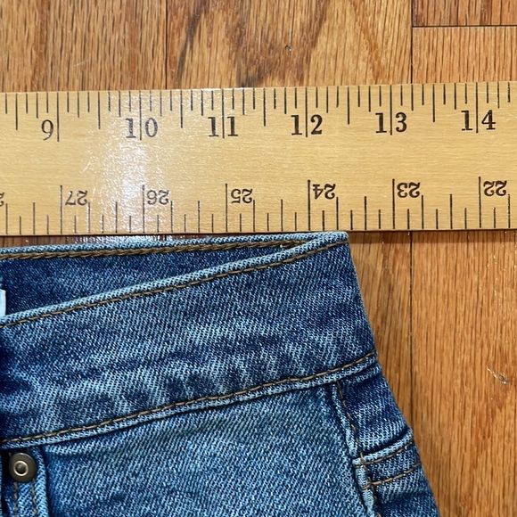 Celebrity Pink Woman’s junior Size 1 Blue Jeans Shorts Cut Offs NWT 99% cotton - Picture 6 of 10
